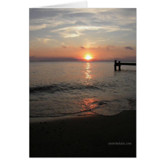 Chesapeake Bay sunset Cards
