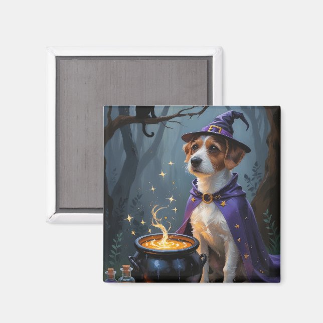 Chesapeake Bay Terrier Whimsical Halloween  Magnet (Front/Back)
