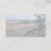 Chesapeake Bay Wetlands Business Card (Back)
