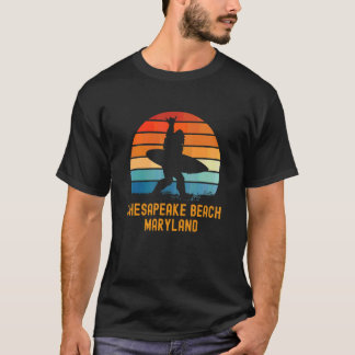 Chesapeake Beach  Maryland Sasquatch Souvenir T-Shirt