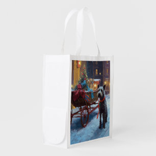 Chesapeake Christmas Festive Season Grocery Bag