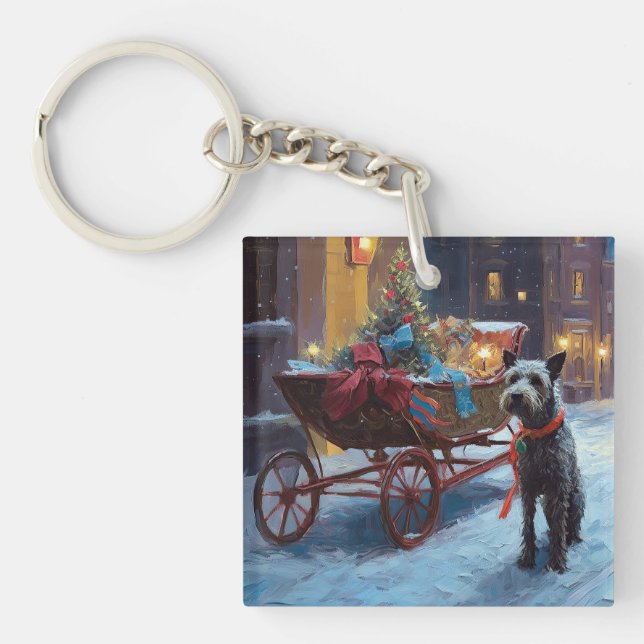 Chesapeake Christmas Festive Season Keychain (Front)