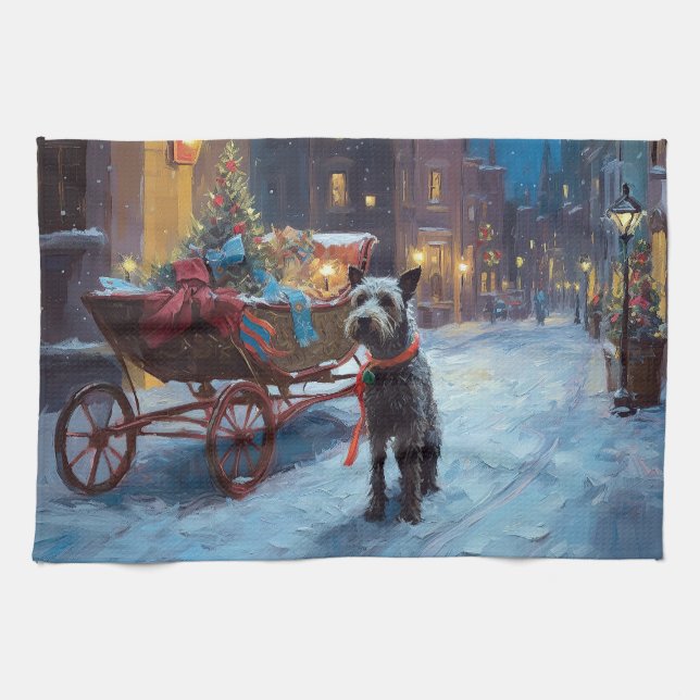 Chesapeake Christmas Festive Season Kitchen Towel (Horizontal)