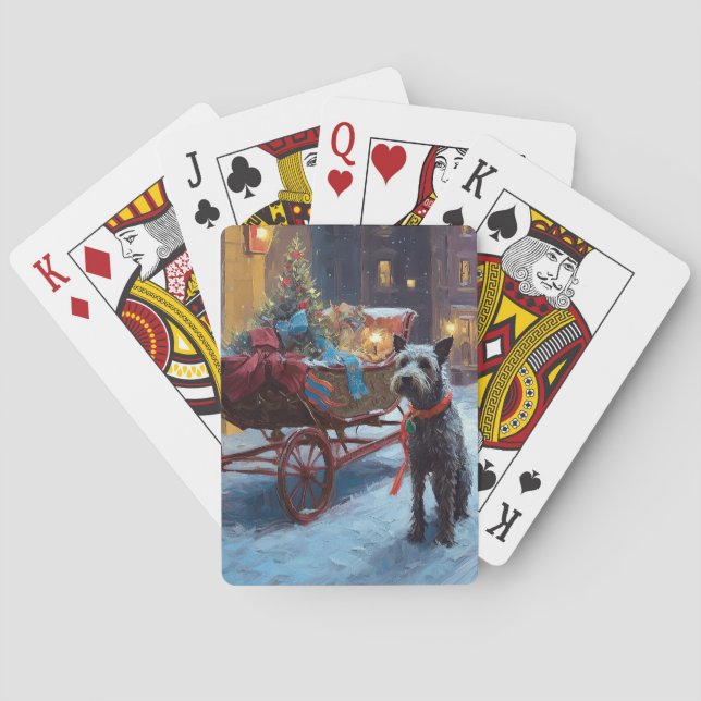 Chesapeake Christmas Festive Season Poker Cards (Back)
