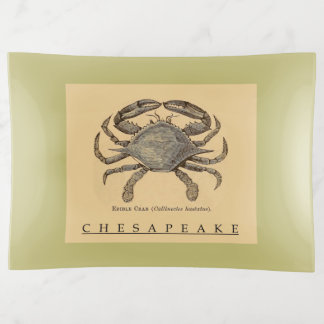 Chesapeake Crab Trinket Tray