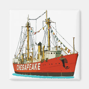 Chesapeake Lightship Magnet