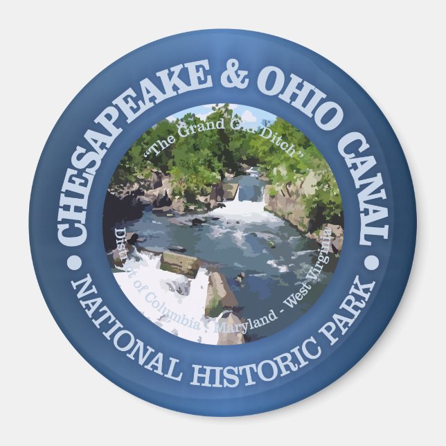 Chesapeake & Ohio Canal NHP Magnet (Front)