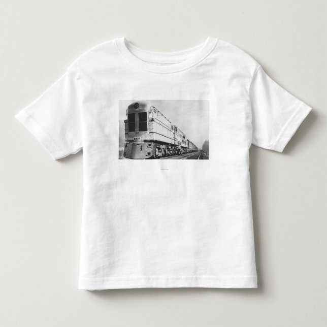 Chesapeake & Ohio Railroad "500" Locomotive Toddler T-shirt (Front)