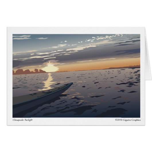 Chesapeake Twilight Cards (Front Horizontal)