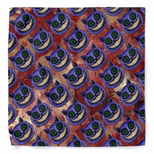 CHESHIRE Alice in Wonderland design 1  Bandana