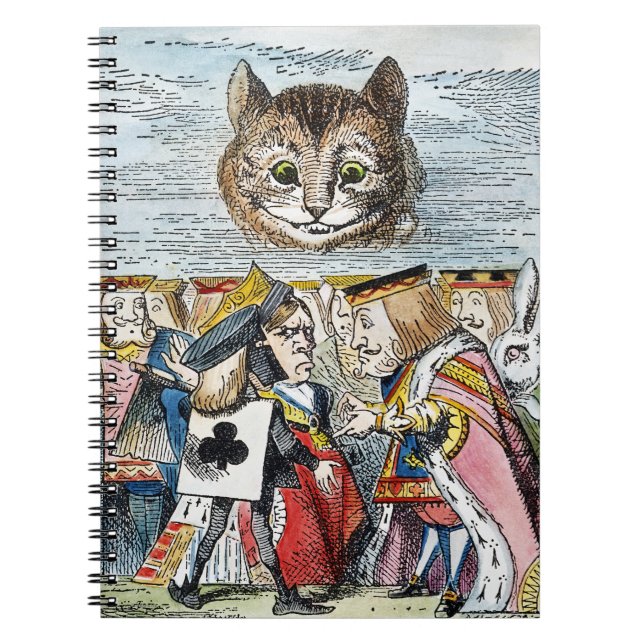 Cheshire Cat, 1865 Notebook (Front)