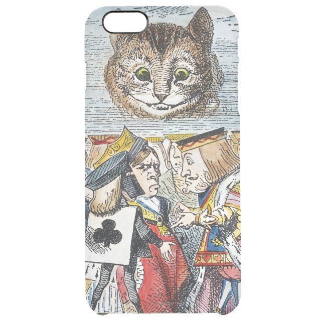 Cheshire Cat, 1865 Uncommon iPhone Case (Back)