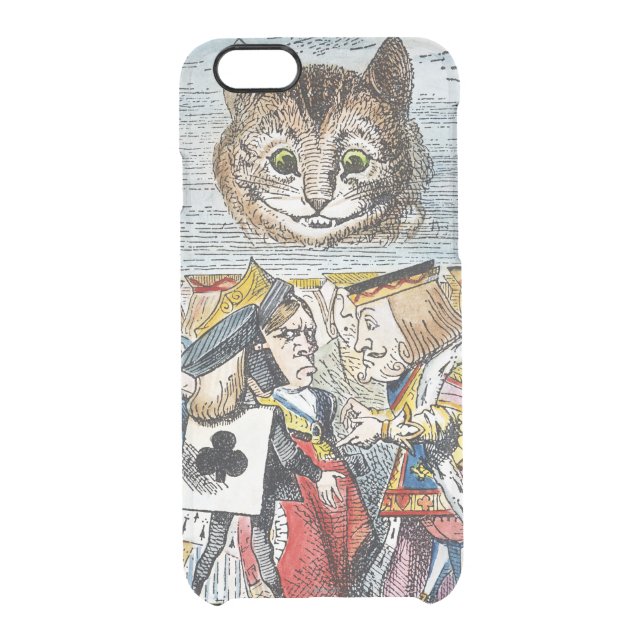 Cheshire Cat, 1865 Uncommon iPhone Case (Back)