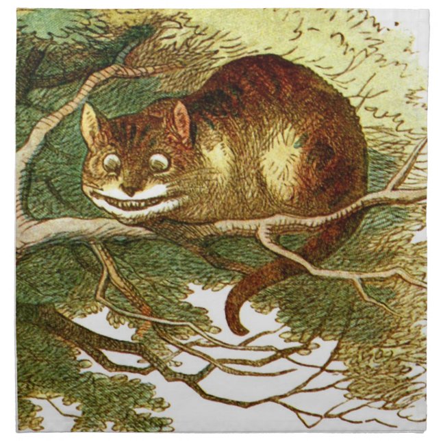 Cheshire Cat 2 Napkin (Front)