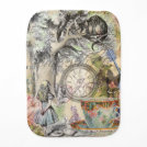 Cheshire Cat Alice in Wonderland Burp Cloth Cheshire Cat Alice in Wonderland Burp Cloth