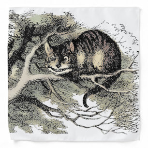 Cheshire Cat Alice Wonderland Classic Bandana