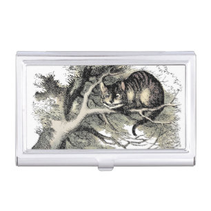 Cheshire Cat Alice Wonderland Classic Business Card Case