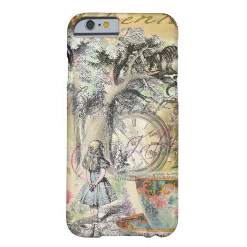 Cheshire Cat Alice Wonderland Classic Barely There iPhone 6 Case