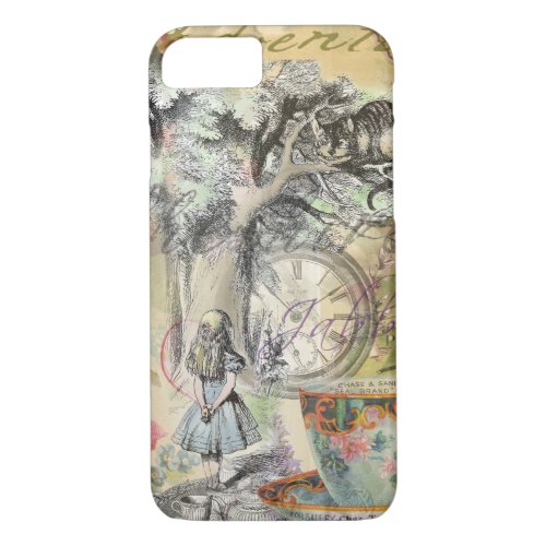 Cheshire Cat Alice Wonderland Classic iPhone 87 Case