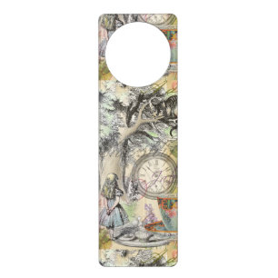 Cheshire Cat Alice Wonderland Classic Door Hanger