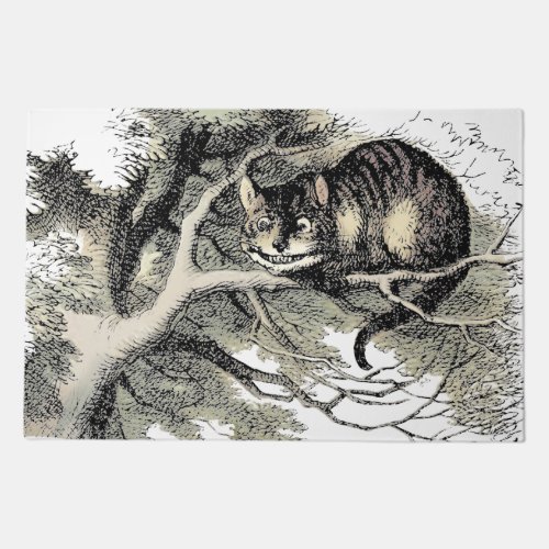 Cheshire Cat Alice Wonderland Classic Doormat