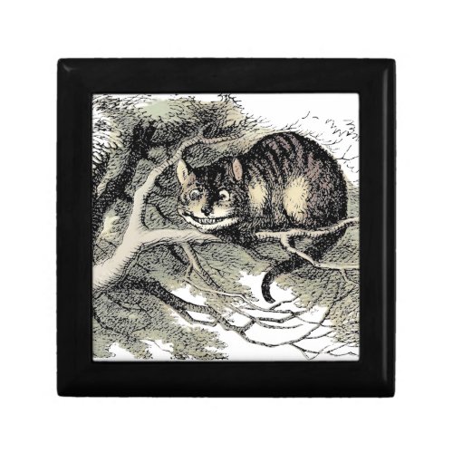Cheshire Cat Alice Wonderland Classic Gift Box