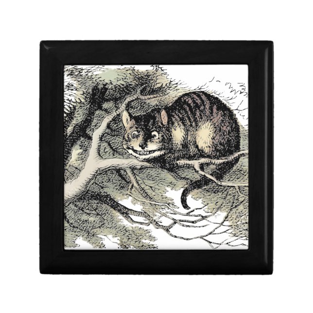 Cheshire Cat Alice Wonderland Classic Gift Box (Front)