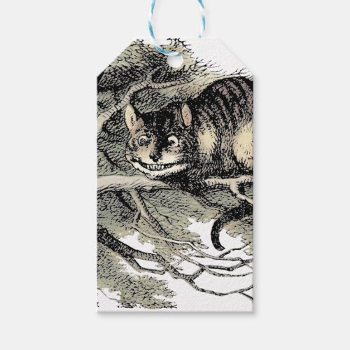 Cheshire Cat Alice Wonderland Classic Gift Tags