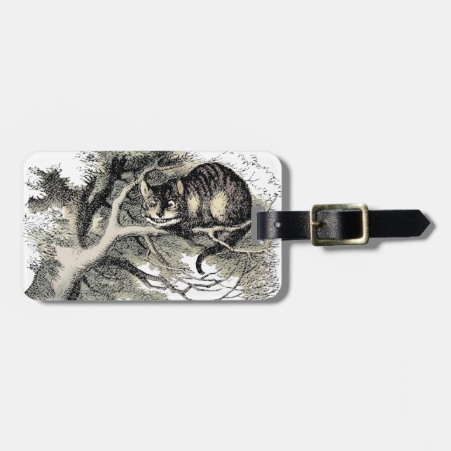 Cheshire Cat Alice Wonderland Classic Luggage Tag (Front Horizontal)