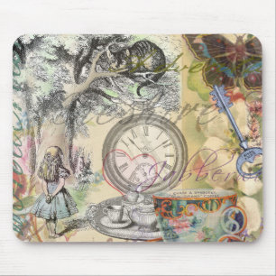 Cheshire Cat Alice Wonderland Classic Mouse Pad