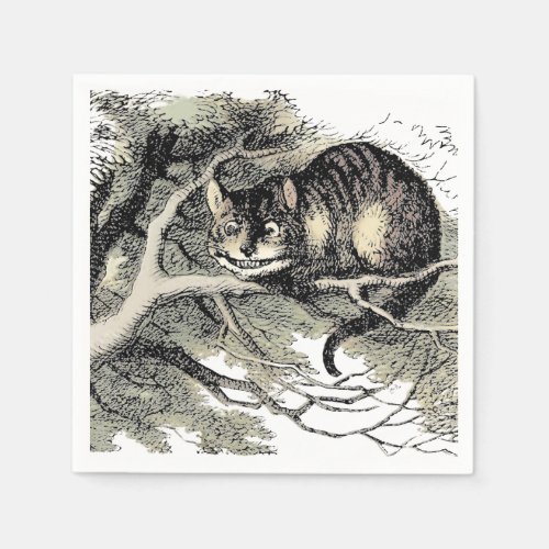 Cheshire Cat Alice Wonderland Classic Napkins