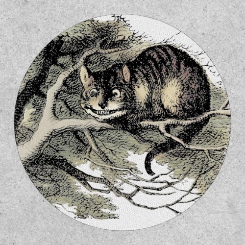 Cheshire Cat Alice Wonderland Classic Patch