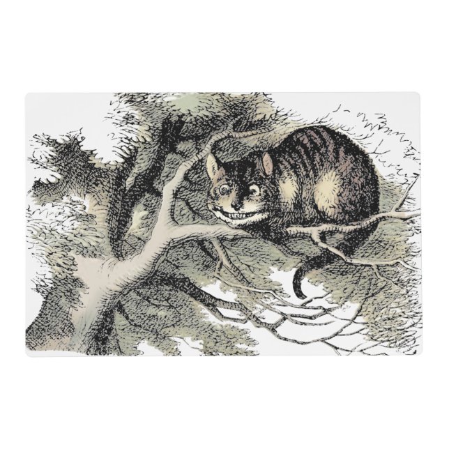 Cheshire Cat Alice Wonderland Classic Placemat (Front)