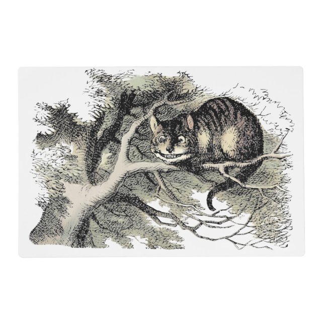 Cheshire Cat Alice Wonderland Classic Placemat (Front)