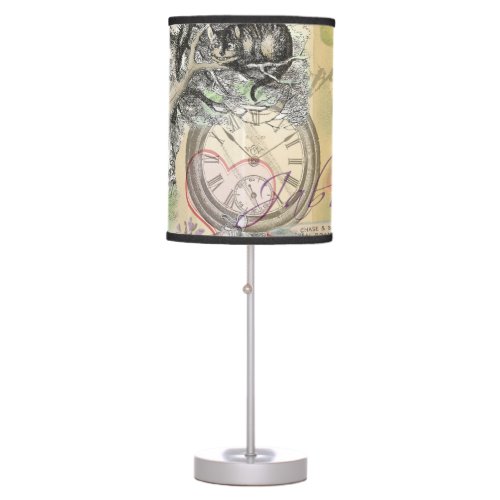 Cheshire Cat Alice Wonderland Classic Table Lamp