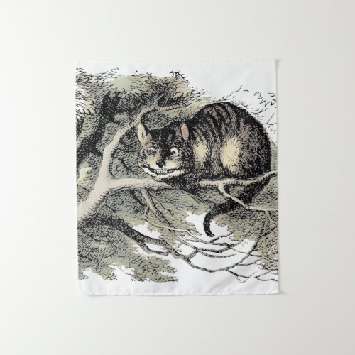 Cheshire Cat Alice Wonderland Classic Tapestry