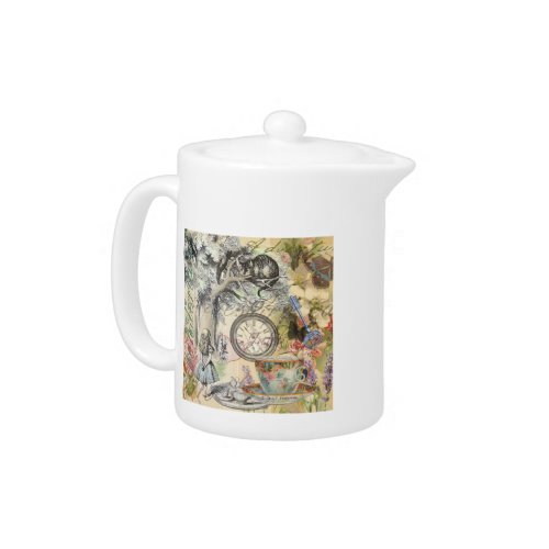Cheshire Cat Alice Wonderland Classic Teapot