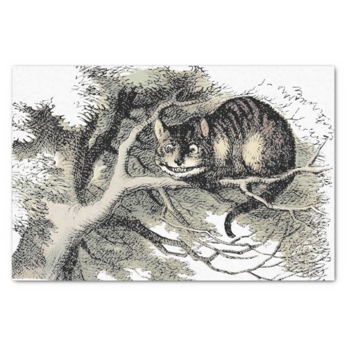 Cheshire Cat Alice Wonderland Classic Tissue Paper