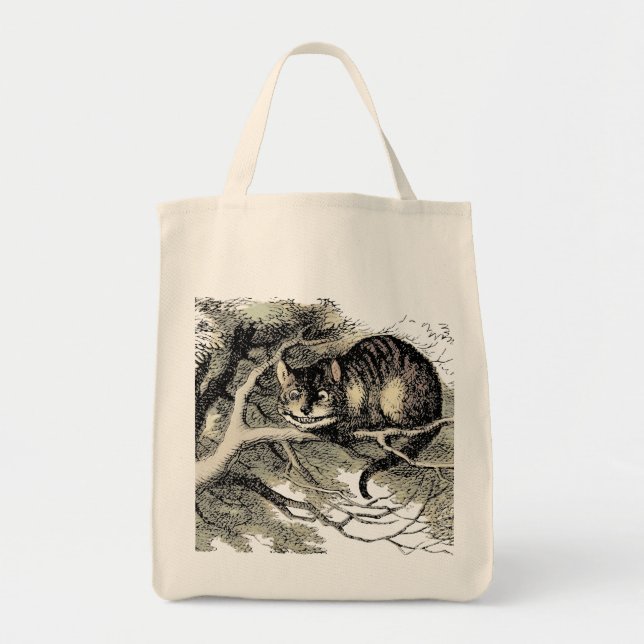 Cheshire Cat Alice Wonderland Classic Tote Bag (Front)