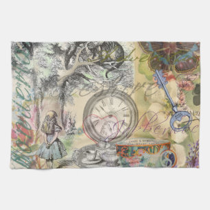 Cheshire Cat Alice Wonderland Classic Towel
