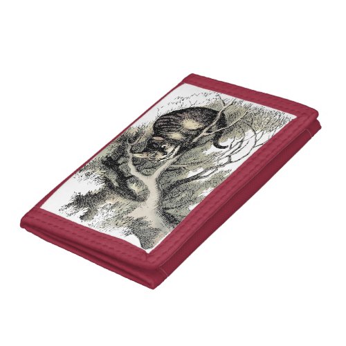 Cheshire Cat Alice Wonderland Classic Trifold Wallet
