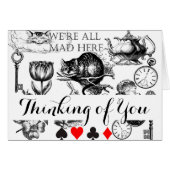 Cheshire Cat classic alice in wonderland mad (Front Horizontal)