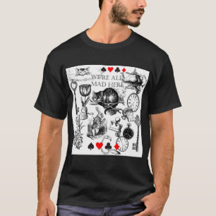 Cheshire Cat classic alice in wonderland mad T-Shirt