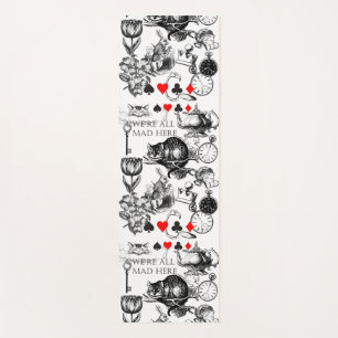 Cheshire Cat classic alice in wonderland mad Yoga Mat