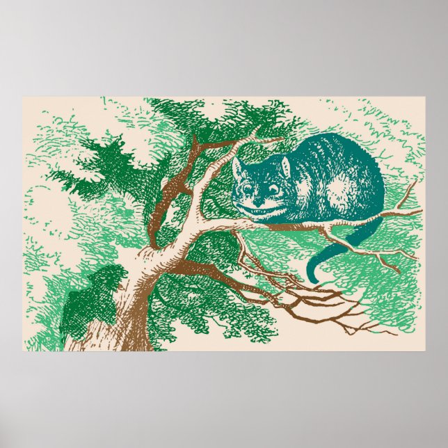Cheshire Cat Color Poster (Front)