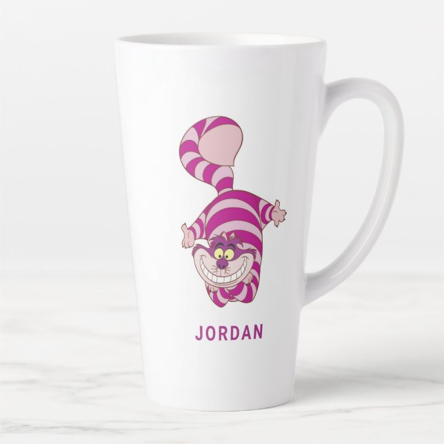 Cheshire Cat Disney 2 Latte Mug (Right)