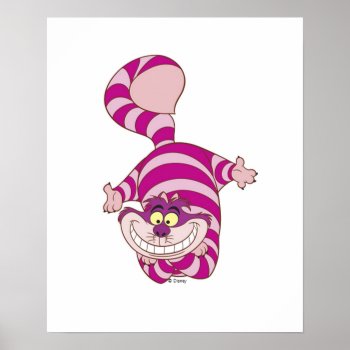 Cheshire Cat Disney Poster by aliceinwonderland at Zazzle