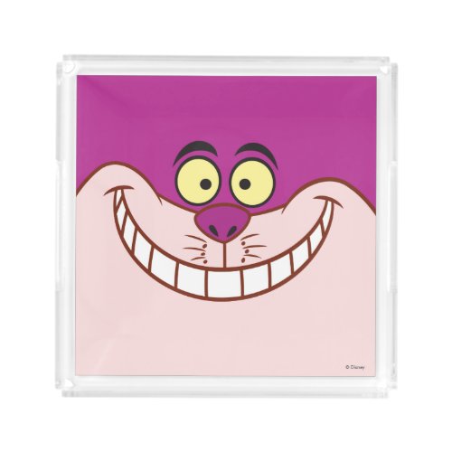 Cheshire Cat Face Acrylic Tray