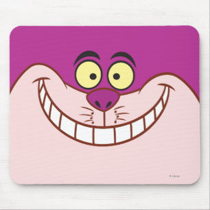 Cheshire Cat Face Mouse Pad