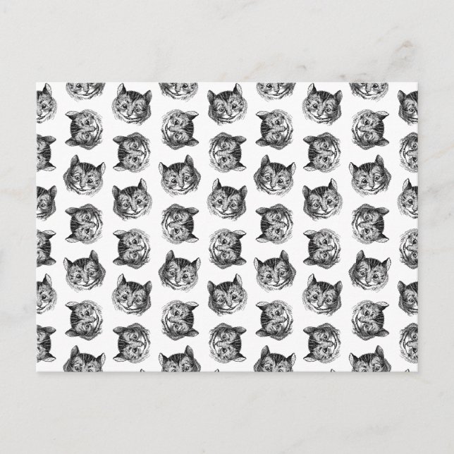 Cheshire Cat from Alice in Wonderland CUSTOM COLOR Postcard (Front)